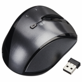 Mouse Optic Hama Cuvio, USB Wireless, Black