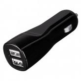 Incarcator auto Hama Auto-Detect, 2x USB, 4.8A, Black