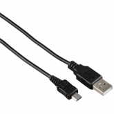 Cablu de date Hama 00106601, USB - micro USB, 1m, Black