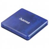 Card Reader Hama Multi-Card, USB 2.0 Tip A, Blue