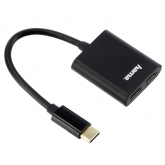 Hub USB Hama 2-in-1, 2x USB Tip C, Black