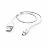 Cablu de date Hama 00173628, USB - micro USB, 1.4m, White
