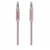 Cablu audio Hama Design Line, 3.5mm jack - 3.5mm jack, 1m, Pink