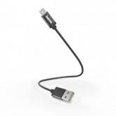 Cablu de date Hama 00178279, USB Tip A - Micro USB, 0.2m, Black