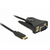 Cablu Delock 62964, USB-C male - Serial male, 1.8m, Black