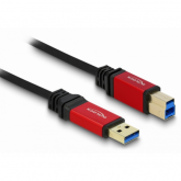 Cablu Delock 82756, USB 3.0 male - USB-B male, 1m, Black