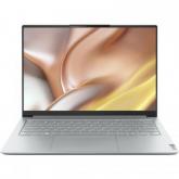 Laptop Lenovo Yoga Slim 7 Pro 14ARH7, AMD Ryzen 5 6600HS Creator Edition, 14inch, RAM 16GB, SSD 512GB, AMD Radeon 660M, No OS, Cloud Grey