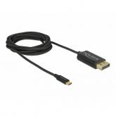 Cablu Delock 83710, USB-C male - DisplayPort male, 2m, Black