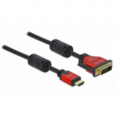 Cablu Delock 84343, HDMI male - DVI male, 3m, Black