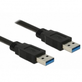 Cablu Delock 85060, USB 3.0 male - USB 3.0 male, 1m, Black