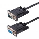 Cablu Startech 9FMNM-3M-RS232-CABLE, Serial female - Serial male, 3m, Black