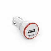 Incarcator auto Anker PowerDrive+, 1x USB-A, 3A, White