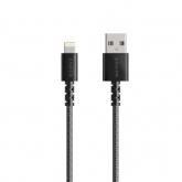 Cablu de date Anker A8012H12 PowerLine Select+, Lightning - USB-A, 0.91m, Black