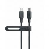 Cablu de date Anker Bio 543, USB-C - USB-C, 0.91m, Black