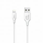 Cablu de date Anker A8121H21, USB - Lightning, 0.91m, White