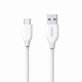 Cablu de date Anker A8163021, USB-C - USB 3.0, 0.9m, White