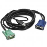 Cablu KVM APC AP5822, USB - VGA, 3.66m, Black
