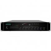Amplificator cu mixer DSPPA MP7812, 60W, 100V, 6 zone, USB/FM/Tuner, intrare 2xMIC/3xAUX