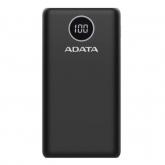Baterie portabila A-Data P20000QCD, 20000mAh, 2x USB, 1x USB-C, Black
