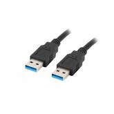 Cablu Lanberg CA-USBA-30CU-0010-BK, USB - USB, 1m, Black