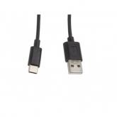 Cablu de date Lanberg CA-USBO-10CC-0010-BK, USB - USB-C, 1m, Black