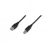 Cablu ASSMANN USB 2.0 Male - USB 2.0 Tip B Male, 3m, Black