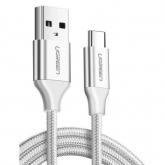 Cablu de date Ugreen US288, USB - USB-C, 0.5m, White