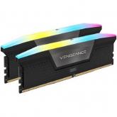 Kit Memorie Corsair VENGEANCE RGB, 32GB, DDR5-7200MHz, CL34, Dual Channel