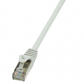 Patch cord Logilink CP1092D S/FTP, Cat.5e, 10 m, Grey