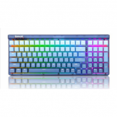 Tastatura Redragon Garen Pro, RGB LED, Bluetooth/USB Wireless/USB-C, Blue