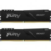 Kit memorie Kingston FURY Beast 32GB, DDR4-3733MHz, CL19, Dual Channel