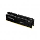 Kit Memory Kingston Fury Beast Black AMD EXPO/Intel XMP 3.0, 16GB, DDR5-5200MHz, CL36, Dual Channel