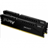 Kit Memorie Kingston Fury Beast Black Intel XMP 3.0/AMD EXPO, 64GB, DDR5-6000Mhz, CL30, Dual Channel