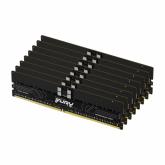 Kit Memorie Server Kingston FURY Renegade Pro Black ECC Intel XMP 3.0/AMD EXPO KF560R32RBEK8-256, 256GB, DDR5-6000MHz, CL32, Octa Channel