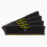 Kit memorie Corsair VENGEANCE LPX Black 128GB, DDR4-2666MHz, CL16, Quad Channel