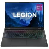 Laptop Lenovo Legion 7 16IRX8H, Intel Core i9-13900HX, 16inch, RAM 32GB, SSD 2x 1TB, nVidia GeForce RTX 4080 12GB, Windows 11 Pro, Onyx Grey