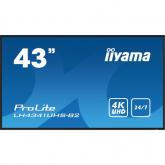 Business TV Iiyama Seria ProLite LH4341UHS-B2, 43inch, 3840x2160pixeli, Black
