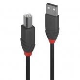 Cablu Lindy LY-36673, USB 2.0 - USB-B, 2m, Black