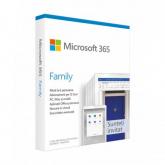 Microsoft 365 Family, Engleza, Medialess Retail, 1Year/1User