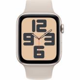 Smartwatch Apple Watch SE 2 (2023) Aluminium, 1.78inch, 4G, Curea Silicon S/M, Starlight - Starlight
