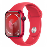 Smartwatch Apple Watch Series 9 Aluminium, 1.69inch, Curea Silicon S/M, Red-Red