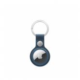 AirTag Apple FineWoven Key Ring, Pacific Blue