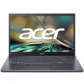 Laptop Acer Aspire 5 A515-57G, Intel Core i5-1235U, 15.6inch, RAM 16GB, SSD 512GB, nVidia GeForce RTX 2050 4GB, No OS, Steel Gray