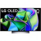 Televizor OLED LG Smart OLED55C32LA Seria C32LA, 55inch, UHD 4K, Grey