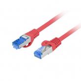 Patchcord Lanberg PCF6A-10CC-0050-R, Cat.6A, S/FTP, 0.5m, Red