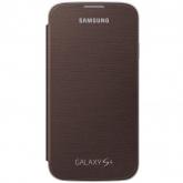 Protectie tip Book Samsung Flip pentru Galaxy S4, Dark Brown