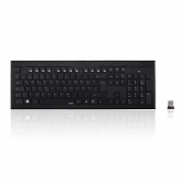 Tastatura Wireless Hama Cortino, USB, Layout RO, Black