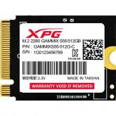 SSD A-Data XPG Gammix S55 512GB, PCI Express 4.0 x4, M.2 2230