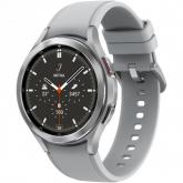 SmartWatch Samsung Galaxy Watch 4 Classic, 1.4inch, 4G, Curea silicon, Silver