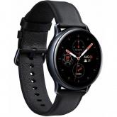 SmartWatch Samsung Galaxy Watch Active 2 (2019), 1.2 inch, curea piele, Black